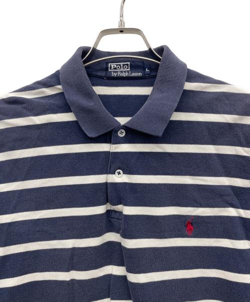 POLO RALPH LAUREN（ポロ・ラルフローレン）POLO RALPH LAUREN (ポロ・ラルフローレン) ポロシャツ ネイビー サイズ:Lの古着・服飾アイテム