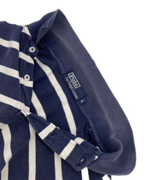 POLO RALPH LAUREN（ポロ・ラルフローレン）POLO RALPH LAUREN (ポロ・ラルフローレン) ポロシャツ ネイビー サイズ:Lの古着・服飾アイテム