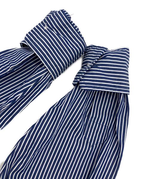 LAUREN RALPH LAUREN（ローレンラルフローレン）LAUREN RALPH LAUREN (ローレンラルフローレン) 長袖シャツ ブルー×ホワイト サイズ:XSの古着・服飾アイテム