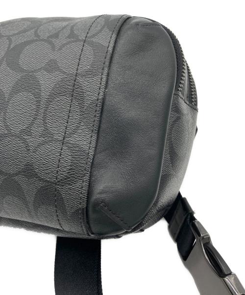 COACH（コーチ）COACH (コーチ) ショルダーバッグ ブラック×グレーの古着・服飾アイテム