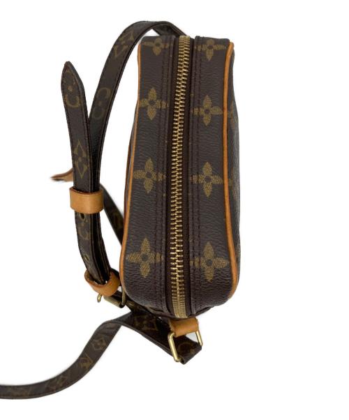 LOUIS VUITTON（ルイ ヴィトン）LOUIS VUITTON (ルイ ヴィトン) ダヌーヴ　モノグラム　ショルダーバッグ ブラウンの古着・服飾アイテム