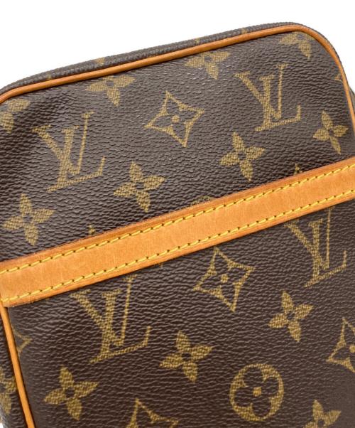 LOUIS VUITTON（ルイ ヴィトン）LOUIS VUITTON (ルイ ヴィトン) ダヌーヴ　モノグラム　ショルダーバッグ ブラウンの古着・服飾アイテム