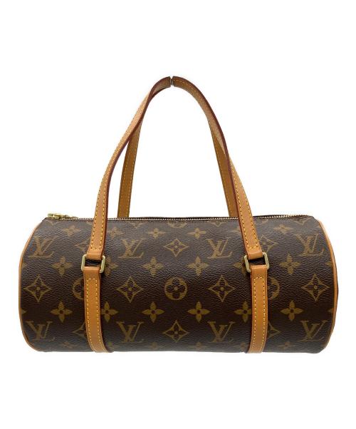 LOUIS VUITTON（ルイ ヴィトン）LOUIS VUITTON (ルイ ヴィトン) パピヨン28　ハンドバッグ ブラウンの古着・服飾アイテム