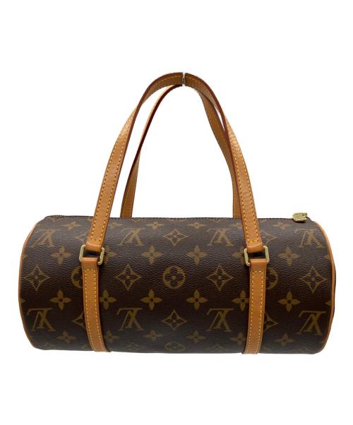 LOUIS VUITTON（ルイ ヴィトン）LOUIS VUITTON (ルイ ヴィトン) パピヨン28　ハンドバッグ ブラウンの古着・服飾アイテム