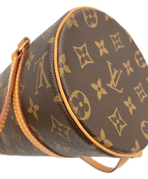 LOUIS VUITTON（ルイ ヴィトン）LOUIS VUITTON (ルイ ヴィトン) パピヨン28　ハンドバッグ ブラウンの古着・服飾アイテム