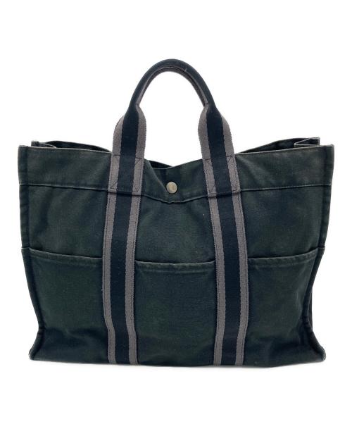 HERMES（エルメス）HERMES (エルメス) トートバッグ ブラックの古着・服飾アイテム