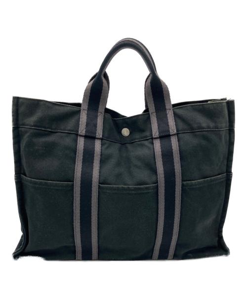 HERMES（エルメス）HERMES (エルメス) トートバッグ ブラックの古着・服飾アイテム