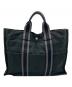 HERMES (エルメス) トートバッグ ブラック：10000円