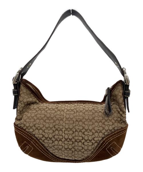 COACH（コーチ）COACH (コーチ) ワンショルダーバッグ ブラウンの古着・服飾アイテム
