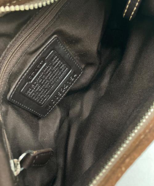 COACH（コーチ）COACH (コーチ) ワンショルダーバッグ ブラウンの古着・服飾アイテム