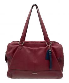 COACH（コーチ）の古着「2WAYバッグ」｜レッド