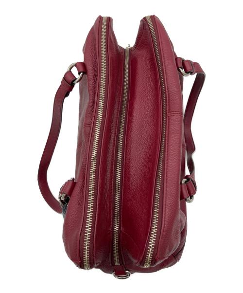 COACH（コーチ）COACH (コーチ) 2WAYバッグ レッドの古着・服飾アイテム