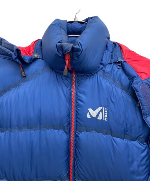 MILLET（ミレー）MILLET (ミレー) ダウンジャケット ブルー サイズ:J Mの古着・服飾アイテム