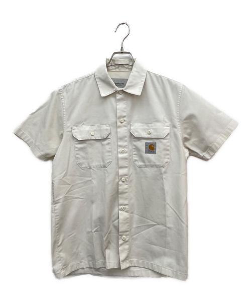 CarHartt（カーハート）CarHartt (カーハート) 半袖シャツ ホワイト サイズ:Sの古着・服飾アイテム