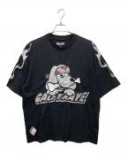 GALFYガルフィー）の古着「半袖カットソー」｜ブラック