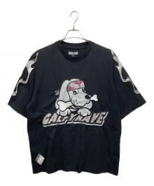 GALFY（ガルフィー）の古着「半袖カットソー」｜ブラック