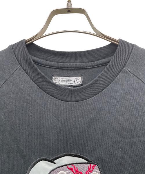 GALFY（ガルフィー）GALFY (ガルフィー) 半袖カットソー ブラック サイズ:Ｌの古着・服飾アイテム