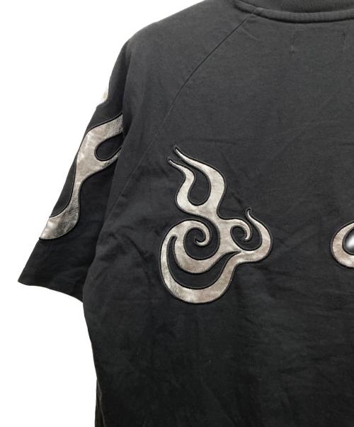 GALFY（ガルフィー）GALFY (ガルフィー) 半袖カットソー ブラック サイズ:Ｌの古着・服飾アイテム