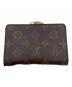 LOUIS VUITTON (ルイ ヴィトン) ポルトフォイユ・ヴィエノワ　モノグラム　がま口財布：10000円