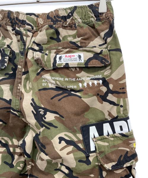 Aape BY A BATHING APE（エーエイプ バイ アベイシングエイプ）AAPE BY A BATHING APE (エーエイプ バイ アベイシングエイプ) カーゴパンツ グリーン サイズ:Mの古着・服飾アイテム