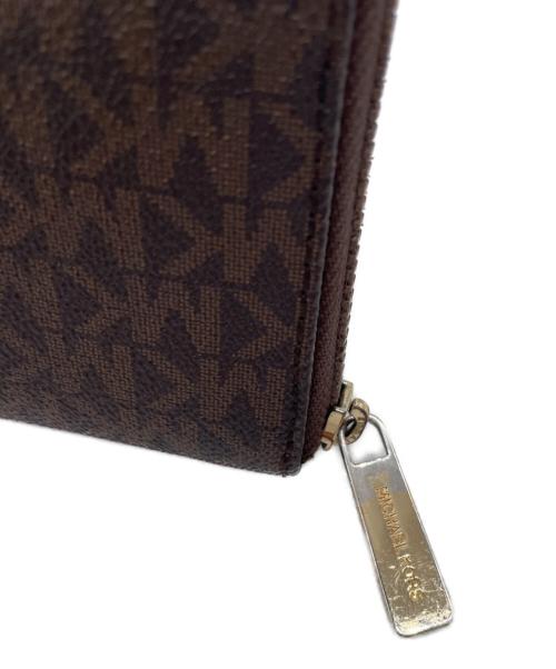 MICHAEL KORS（マイケルコース）MICHAEL KORS (マイケルコース) 長財布 ブラウンの古着・服飾アイテム