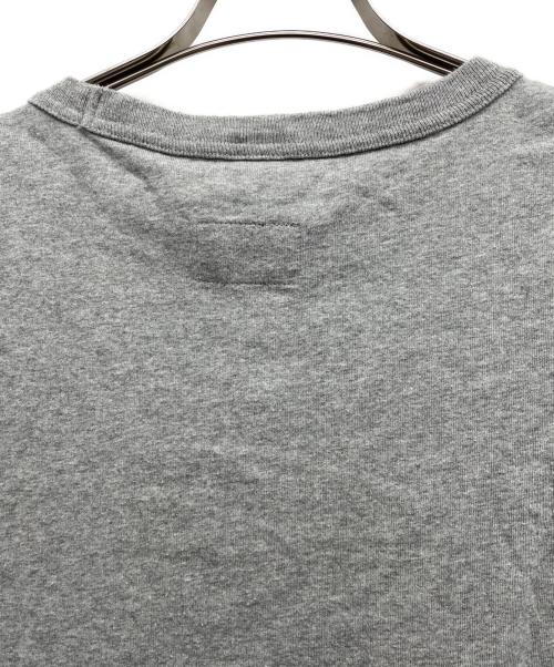 Champion（チャンピオン）Champion (チャンピオン) stussy (ステューシー) 半袖カットソー グレー サイズ:MEDIUMの古着・服飾アイテム