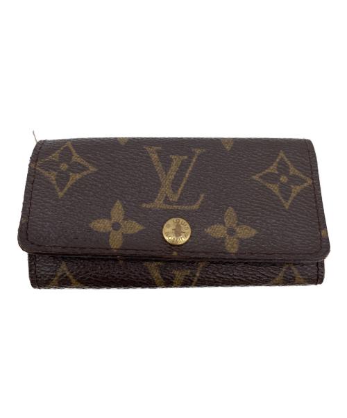 LOUIS VUITTON（ルイ ヴィトン）LOUIS VUITTON (ルイ ヴィトン) ミュルティクレ 4　モノグラム　キーケースの古着・服飾アイテム