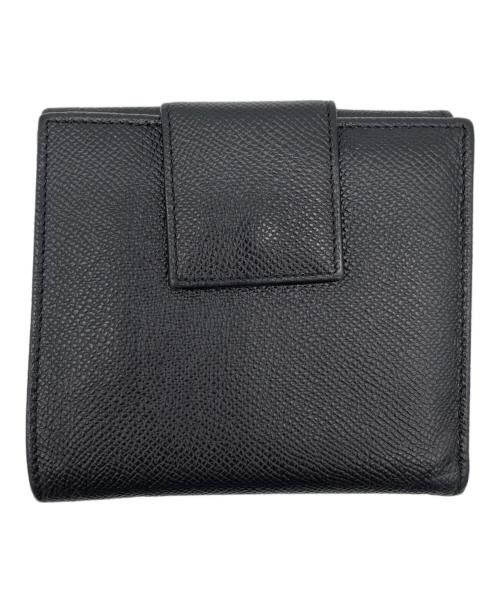 BVLGARI（ブルガリ）BVLGARI (ブルガリ) 2つ折り財布 ブラックの古着・服飾アイテム