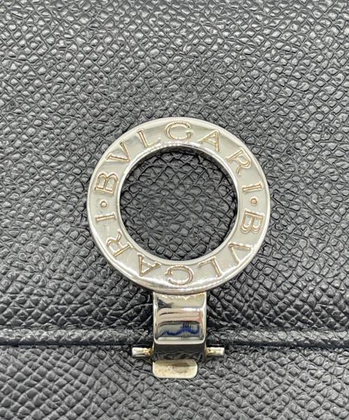 BVLGARI（ブルガリ）BVLGARI (ブルガリ) 2つ折り財布 ブラックの古着・服飾アイテム