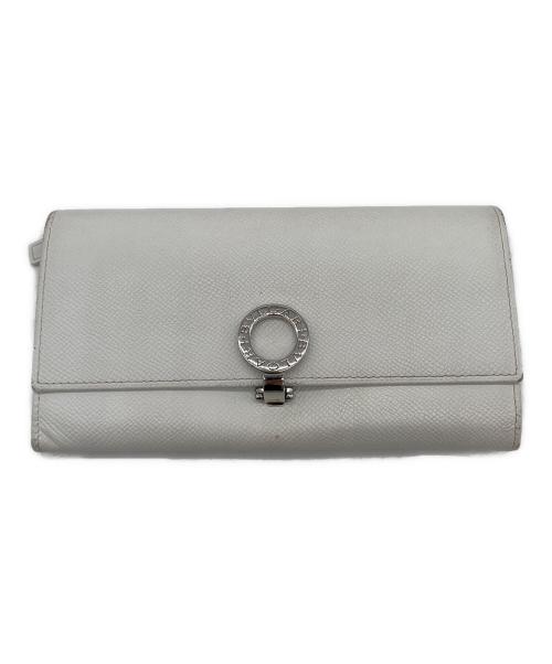 BVLGARI（ブルガリ）BVLGARI (ブルガリ) 長財布 ホワイトの古着・服飾アイテム
