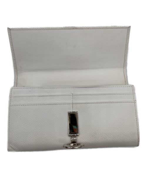 BVLGARI（ブルガリ）BVLGARI (ブルガリ) 長財布 ホワイトの古着・服飾アイテム