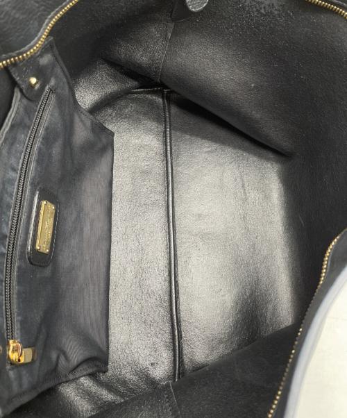 Salvatore Ferragamo（サルヴァトーレ フェラガモ）Salvatore Ferragamo (サルヴァトーレ フェラガモ) ダブルガンチーニ トートバッグ ブラックの古着・服飾アイテム