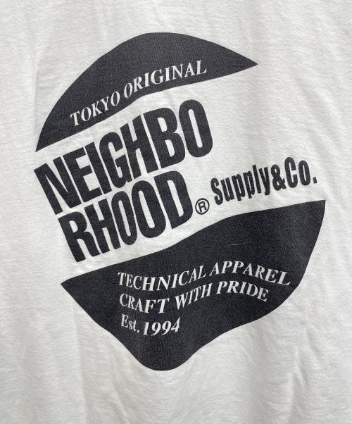 NEIGHBORHOOD（ネイバーフッド）NEIGHBORHOOD (ネイバーフッド) 半袖カットソー ホワイト サイズ:Lの古着・服飾アイテム