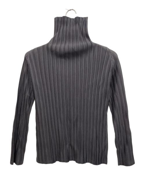 PLEATS PLEASE（プリーツプリーズ）PLEATS PLEASE (プリーツプリーズ) 長袖カットソー グレー サイズ:03の古着・服飾アイテム