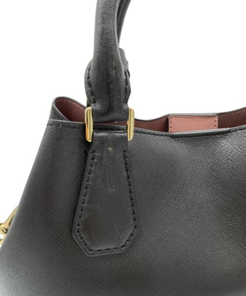 MICHAEL KORS（マイケルコース）MICHAEL KORS (マイケルコース) 2WAYハンドバッグ ブラックの古着・服飾アイテム