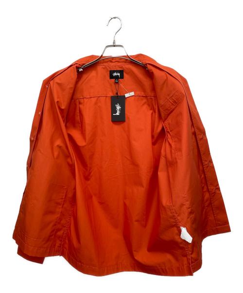 stussy（ステューシー）stussy (ステューシー) 長袖シャツ オレンジ サイズ:Sの古着・服飾アイテム