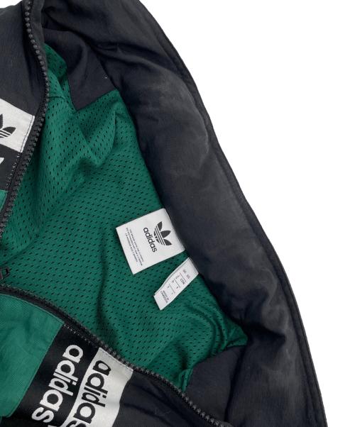 adidas（アディダス）adidas (アディダス) ハーフジップジャケット グリーン サイズ:Sの古着・服飾アイテム