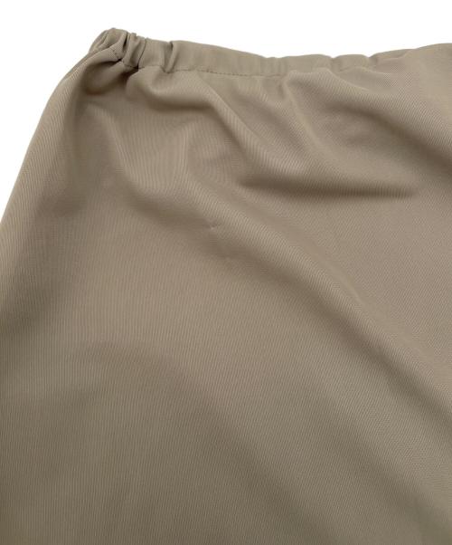 Spick and Span（スピック＆スパン）Spick and Span (スピック＆スパン) ウォッシャブルキュプラフレアスカート グレー サイズ:038の古着・服飾アイテム