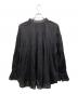 JOURNAL STANDARD relume (ジャーナルスタンダード レリューム) C/ボイルクリンクルタックフリルPO　長袖ブラウス ブラック サイズ:F：4500円