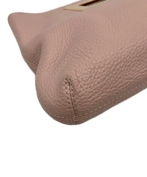MICHAEL KORS（マイケルコース）MICHAEL KORS (マイケルコース) クラッチバッグ ピンクの古着・服飾アイテム
