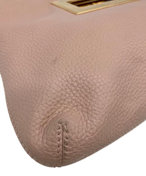 MICHAEL KORS（マイケルコース）MICHAEL KORS (マイケルコース) クラッチバッグ ピンクの古着・服飾アイテム