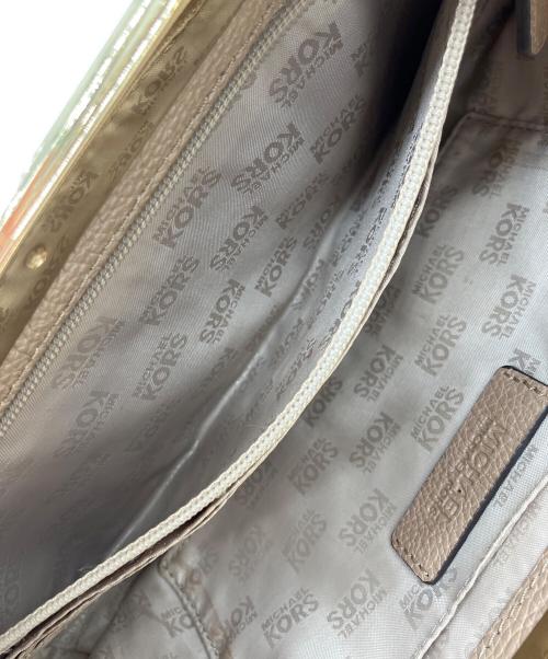 MICHAEL KORS（マイケルコース）MICHAEL KORS (マイケルコース) クラッチバッグ ブラウンの古着・服飾アイテム