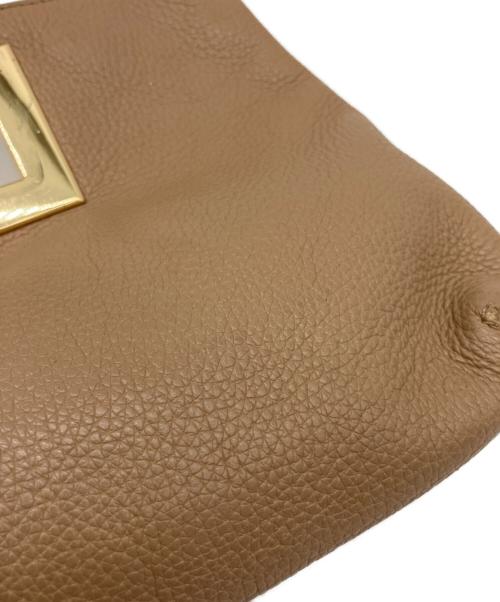 MICHAEL KORS（マイケルコース）MICHAEL KORS (マイケルコース) クラッチバッグ ブラウンの古着・服飾アイテム