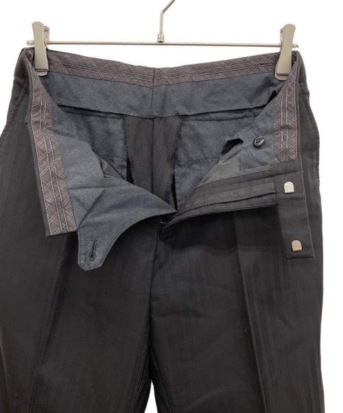 BURBERRY BLACK LABEL（バーバリーブラックレーベル）BURBERRY BLACK LABEL (バーバリーブラックレーベル) スラックス ブラック サイズ:38Lの古着・服飾アイテム