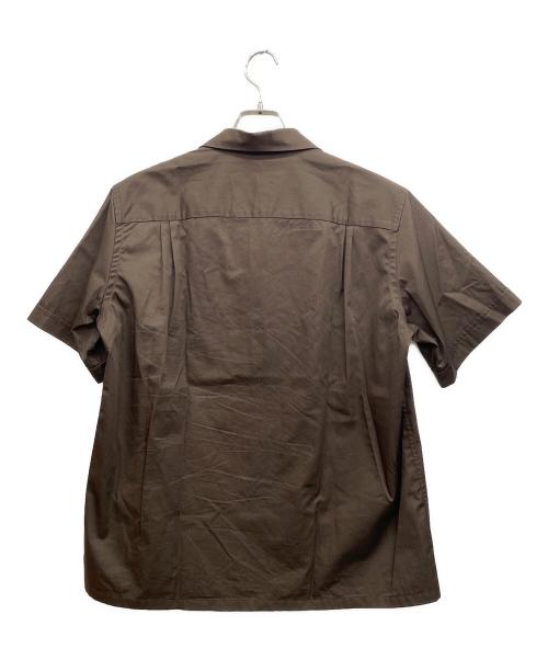 Quilp（クイルプ）QUILP (クイルプ) 半袖シャツ ブラウン サイズ:2の古着・服飾アイテム
