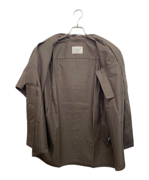 Quilp（クイルプ）QUILP (クイルプ) 半袖シャツ ブラウン サイズ:2の古着・服飾アイテム
