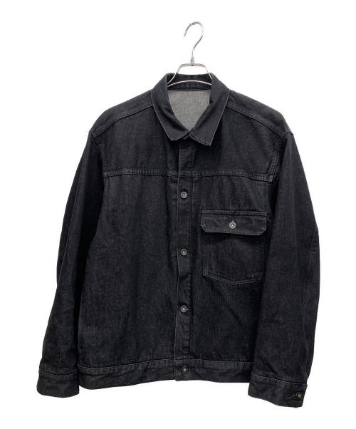 Adam et Rope（アダム エ ロペ）Adam et Rope (アダム エ ロペ) デニムジャケット ブラック サイズ:Lの古着・服飾アイテム