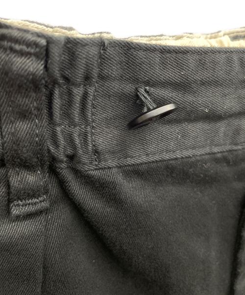 PUBLIC TOKYO（パブリックトウキョウ）PUBLIC TOKYO (パブリックトウキョウ) PUBLIC CHINOS バレルレッグイージー　パンツ ブラック サイズ:3の古着・服飾アイテム