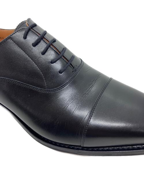 SCOTCH GRAIN（スコッチグレイン）SCOTCH GRAIN (スコッチグレイン) ストレートチップシューズ ブラック サイズ:27㎝の古着・服飾アイテム