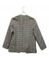 Demi-Luxe BEAMS (デミルクス ビームス) ノーカラージャケット グレー サイズ:38：3000円